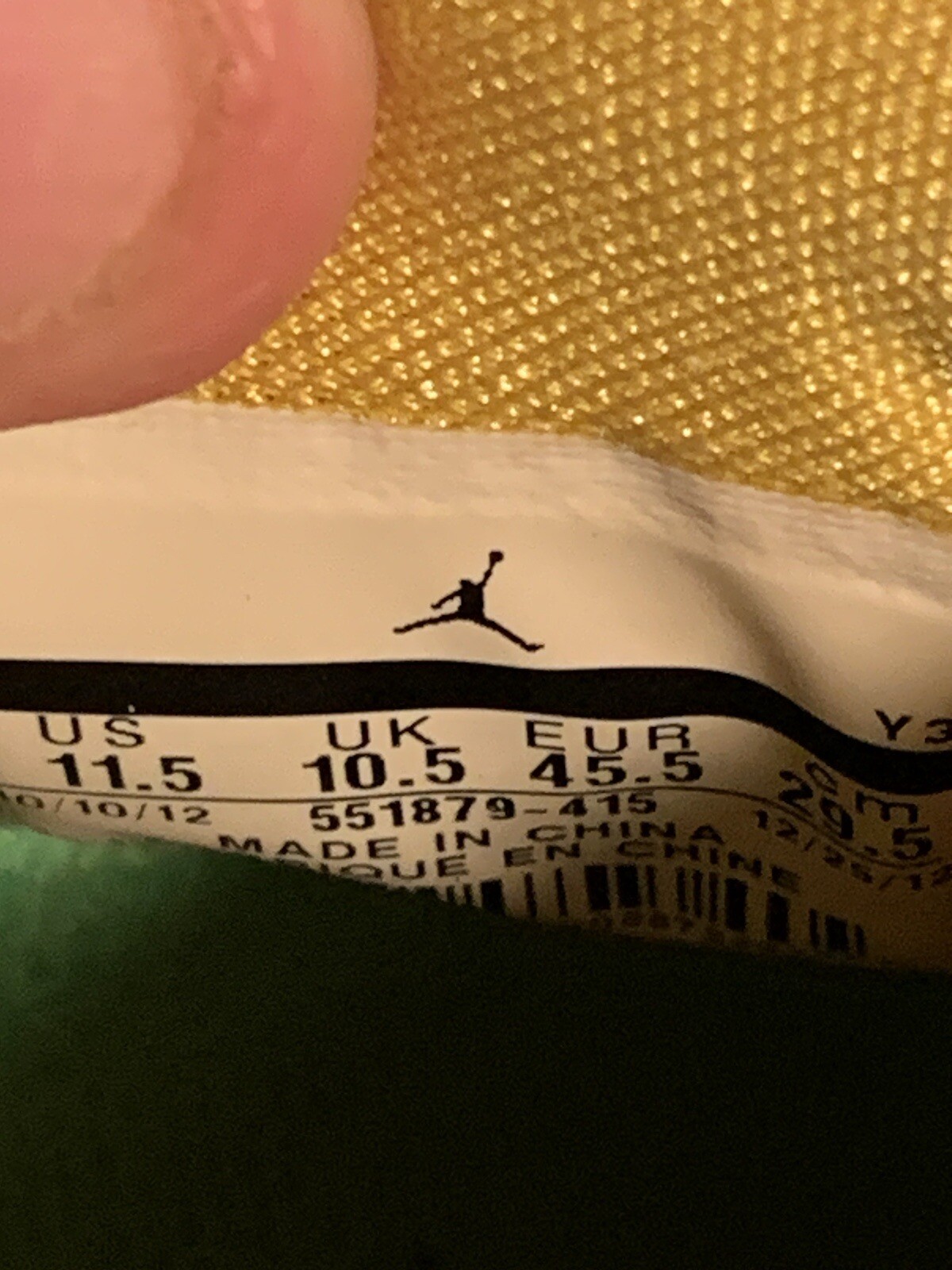 Nike Air Jordan Melo M9 Easter Shoe - image 7