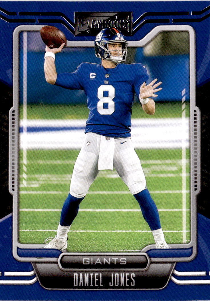 2021 Panini Playbook #62 Daniel Jones  Excellent