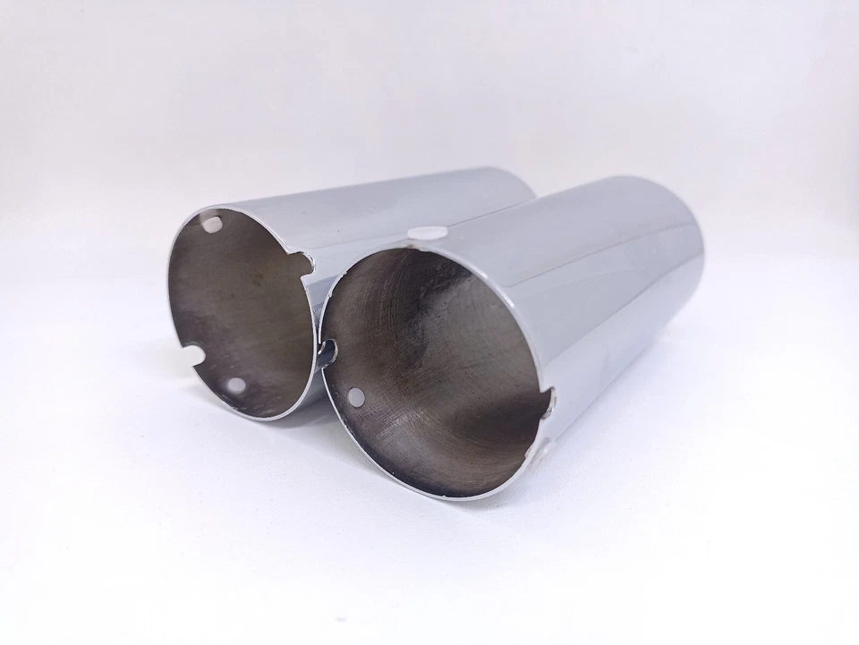 Par de cubiertas inferiores de horquilla delantera Honda CB125K5 CB125 Twin CB175 1969-1972 Foto 3 de 4