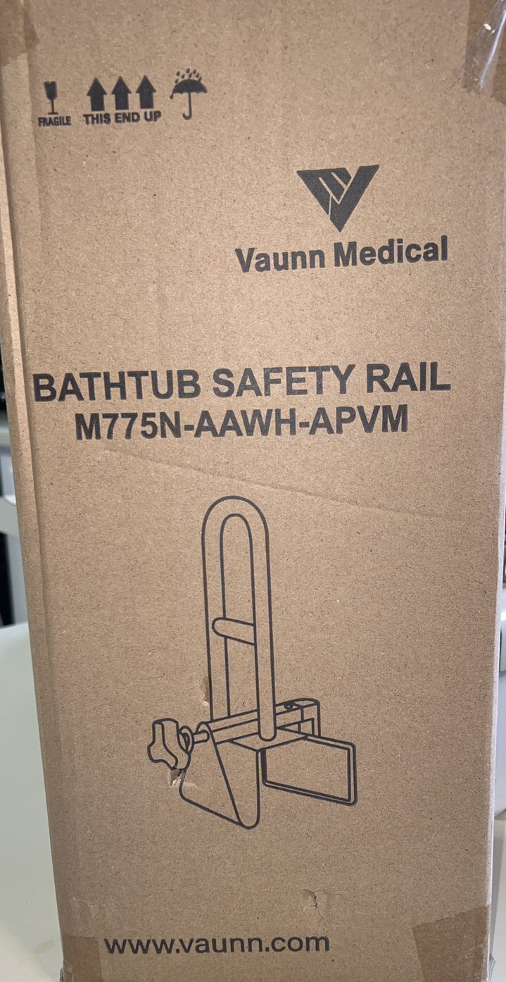 Vaunn Medical Bathtub Safety Rail M775NAAWHAPVM NIB eBay