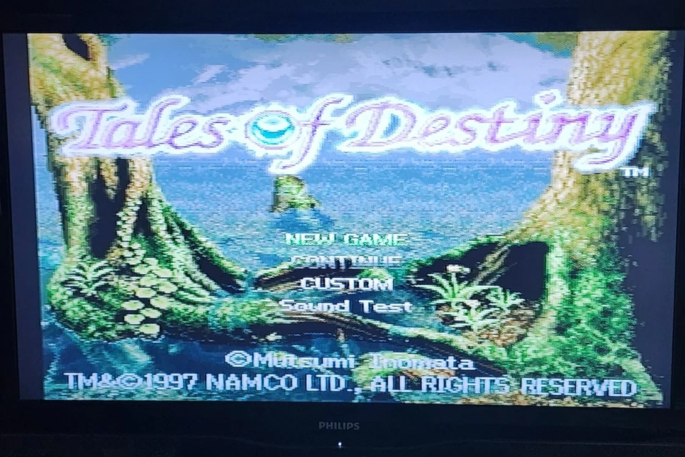 Tales of Destiny (Playstation 1 PS1) namco RARE Authentic Disc Only - Tested - Image 3 of 4