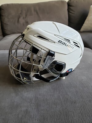 VERY RARE! Bauer IMS 11.0 Hockey Helmet White - Adult Small - EXCELLENT COND!!