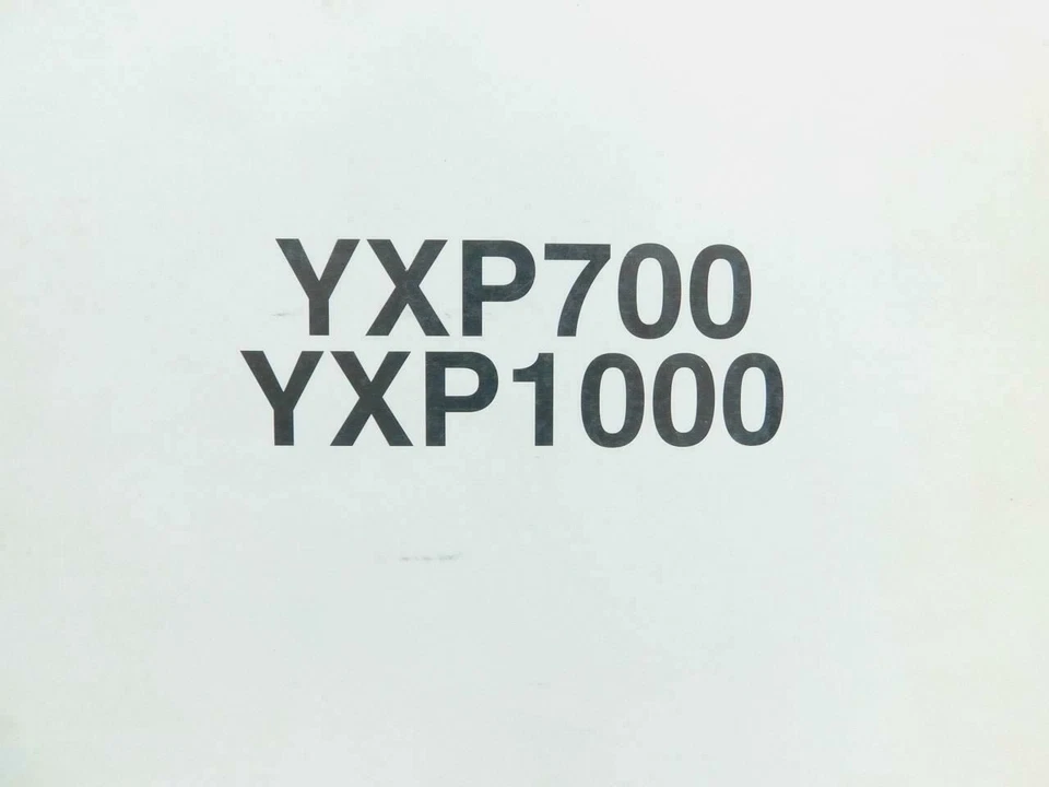 Yamaha Pro Hauler 700 1000 YXP manual de reparo serviço fabricante de equipamento original para 2004 - Imagem 2 de 4