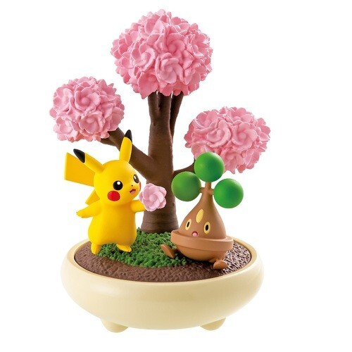 Pokemon Pocket BONSAI vol.2 #1 Pikachu Bonsly Mini Figure From