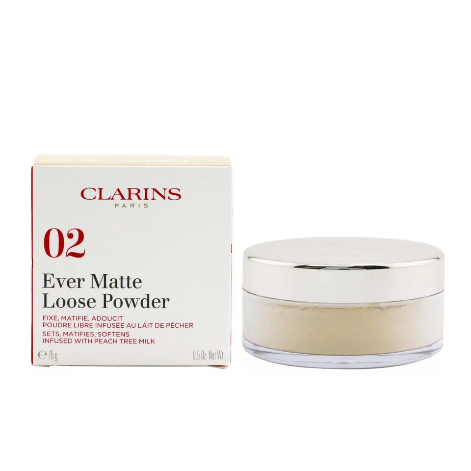 Clarins Ever Matte Loose Powder - # 02 Universal Medium  15g/0.5oz - Image 2 of 4