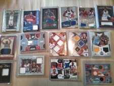  Andre IGUODALA Game Used lot 14 jersey cards + 1 stained glass