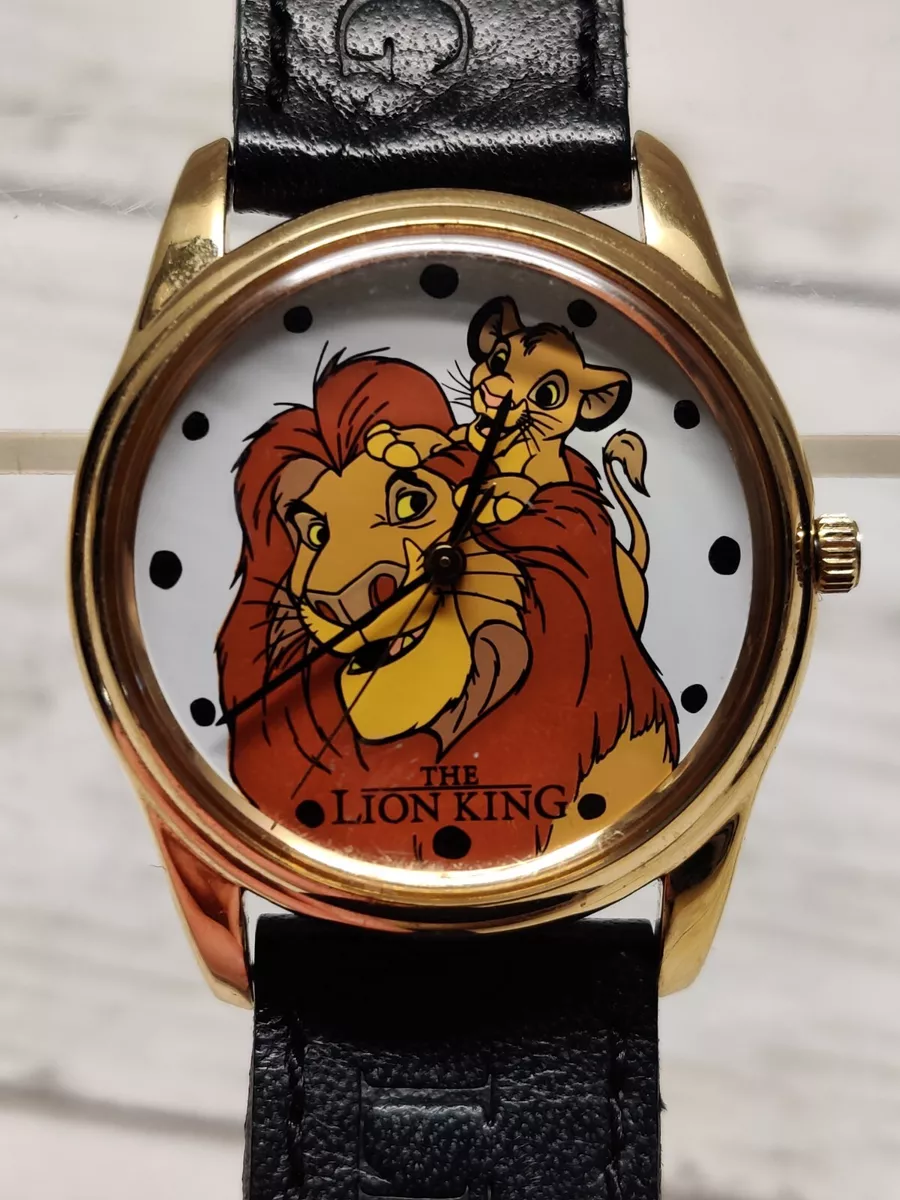 Vintage Disney The Lion King Mufasa Simba Timex Watch Working eBay