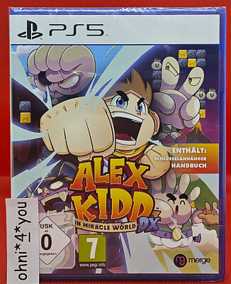 Alex Kidd in Miracle World DX PS5 Sony PlayStation 5 Videospiel USK DE *NEU&OVP*