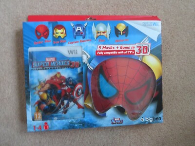 wii marvel superheroes 3d grand masters challenge spiel