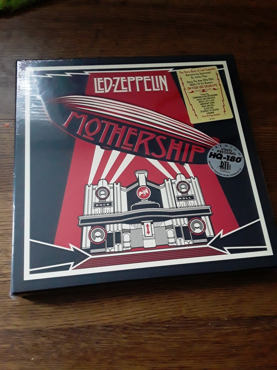 LED ZEPPELIN Mothership 180-gram VINYL 4xLP BOX SET Sealed LED ZEPPELIN Mothership 180-gram VINYL 4xLP BOX SET Sealed