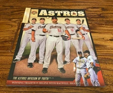 August 2010 Astros Game Program Commemorative Issue 4 of 5 Infusion Youth Castro