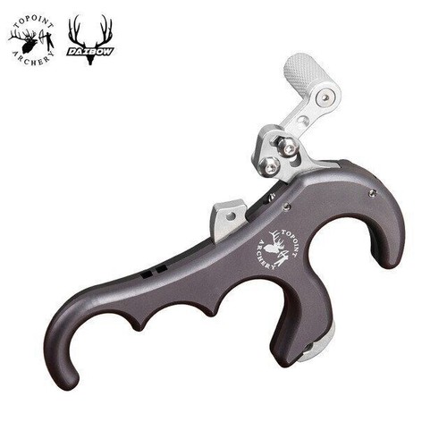 Topoint TP425 Bow Release 4Finger Aluminum Archery Release Aid Auto Caliper Hunt - Picture 12 of 30