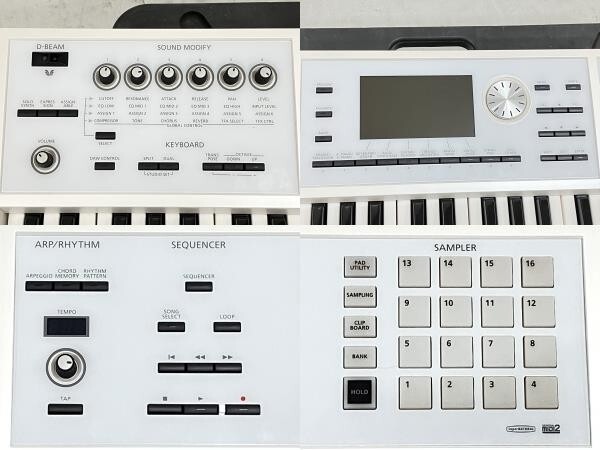 Roland FA06 61 Key Synthesizer WHITE Music Workstation | eBay