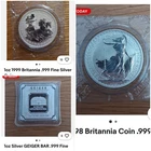 3oz silver, 1oz gieher 1oz 99 brit 1oz 98 brit