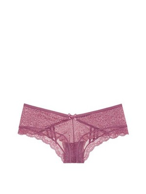 Victoria's Secret Very Sexy Allover Floral Lace Cheeky Panty Dusty Rose