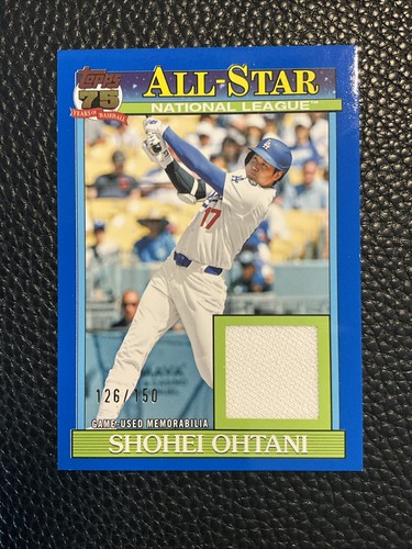 2026 Topps Series 2 1991 All-Star Relic #91ASR-SO Shohei Ohtani Dodgers
