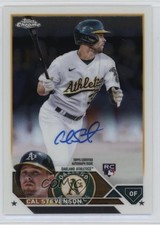 2023 Topps Chrome Rookie Auto Cal Stevenson #RA-CST Auto 1t2u
