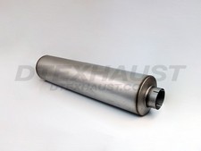 Different Trends 800464 Big Rig Aluminized Muffler 4 Id X 4 Od X 51