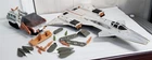 Y-57 VINTAGE 1980/90S COLLECTION OF INCOMPLETE G.I. JOE VEHICLES-SKY RAVEN+!
