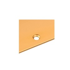 2pcs 4 X16 Inches Aluminum Door Kick Plate for Exterior Door, Gold