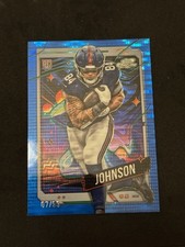 2024 Topps Cosmic Chrome - Rookies Theo Johnson #171 Blue Moon Refractor /99...