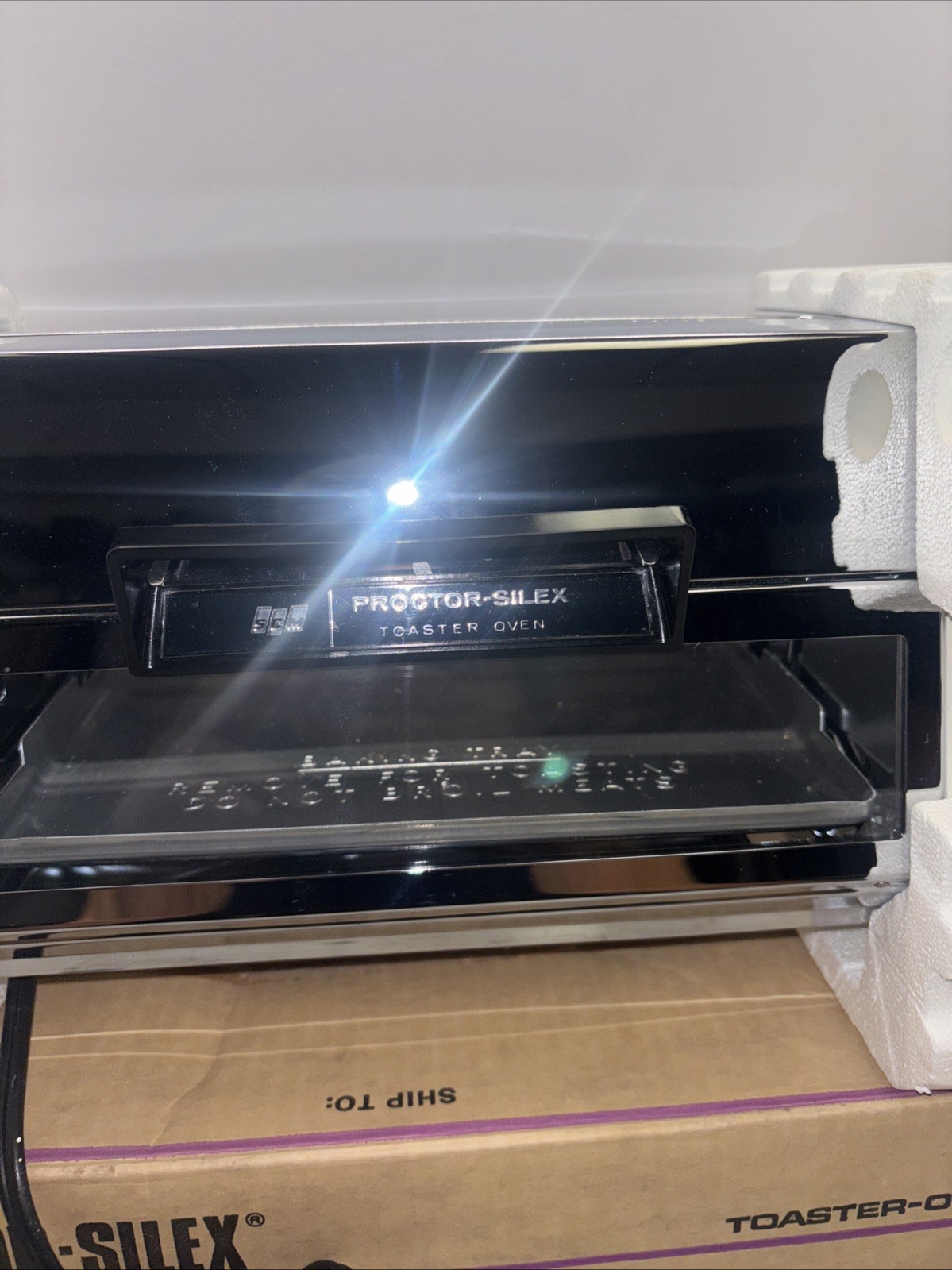 Vintage Proctor Silex Toaster Oven Super Speed 0404W (READ)