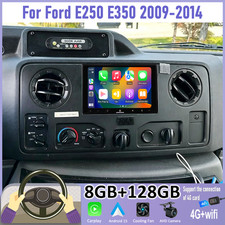 7" 8+128G For E250 E350 2009-2014 Car Radio Apple Carplay 2DIN Android15 4G Wifi