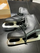 New american Rocket Figure Skates insulated Mens Black style 552 sz 11 iceskates