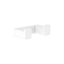 Hansgrohe 41755700 AddStoris Double Hook in Matte White