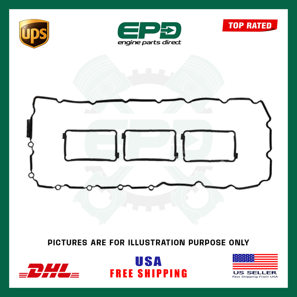 N55 3.0L OIL PAN + ROCKER COVER GASKET & SEALS FOR BMW N55B30 S55 N52 ...