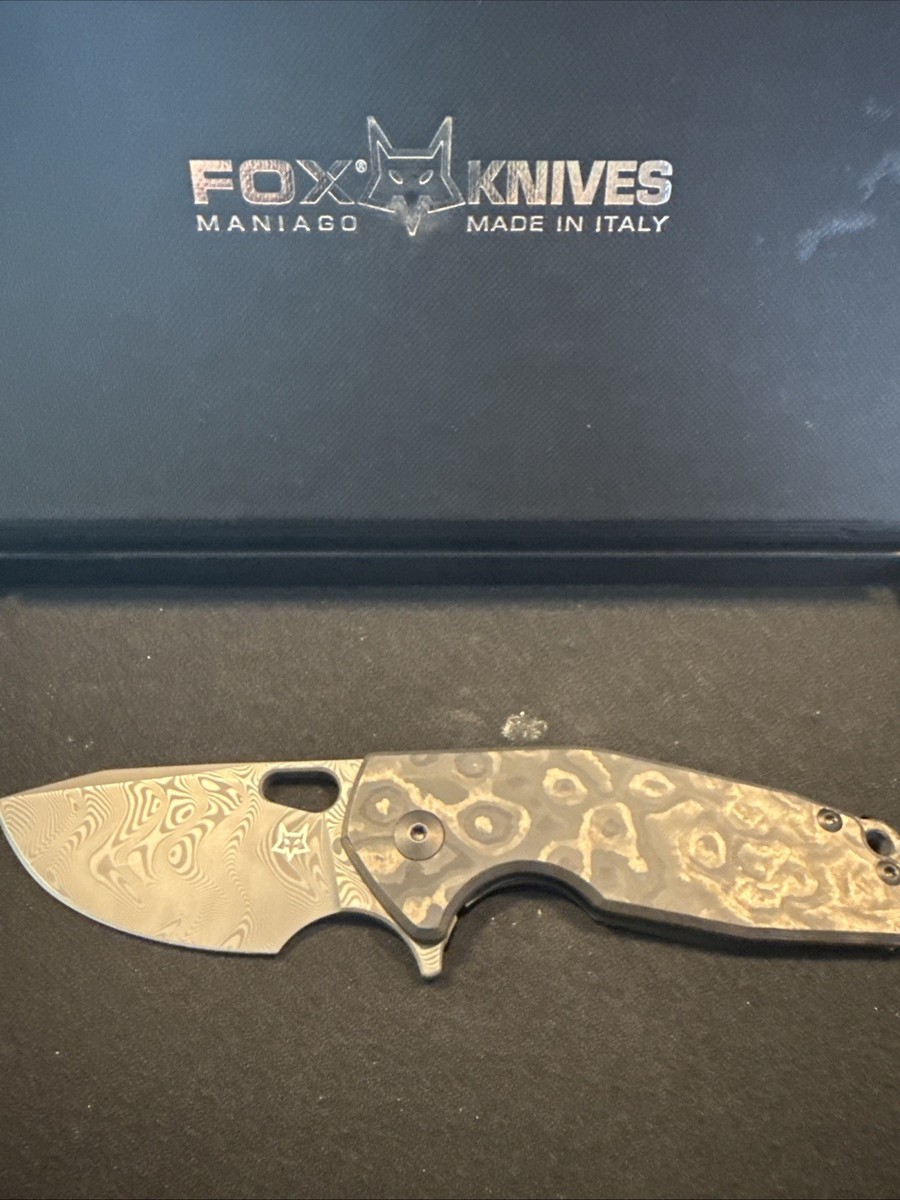  smudge fox 日本国内未販売 廃盤品 Fox Suru Carbon Fiber Damasteel #14/50 Limited And Sold Out | eBay