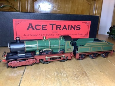 Ace Trains E/16 Spur O 2 oder 3 Schienen GWR 4-4-0 Bulldog Class Lok 3343 Camelot