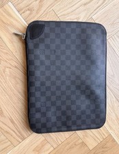 Louis Vuitton Black Graphite Horizon Laptopta...