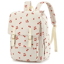 Women Laptop Backpack, Corduroy 15.6" Travel Backpack for Work College Busine...