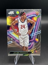 Jalen Pickett 2024 Topps Cosmic Chrome Denver Nuggets #179 Rookie Trading Card