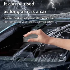 Auto Window Cleaner Rainproof Oil Film Cleaning Brush 100ml Car Window ingenious