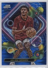 2023-24 Topps Cosmic Chrome Blue Moon Refractor 66/99 Jalen Green #46 11pj