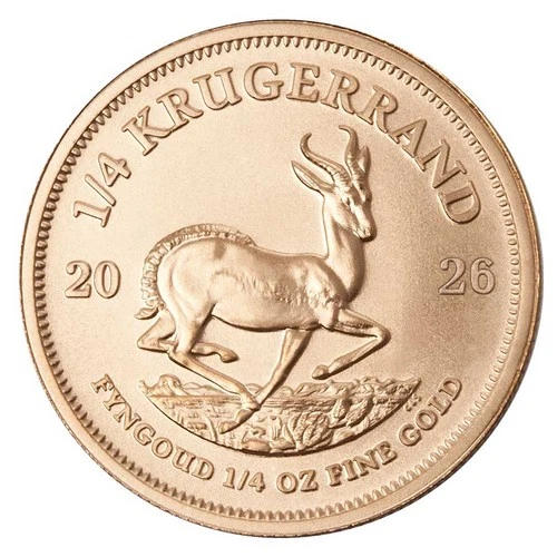 2026 Gold Krugerrand 1/4 oz — photo from the most recent tracked eBay sale