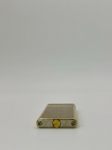 Luxury Gold Metal Slimline Kerosene Cigar lighter Uk Stock - Picture 5 of 5