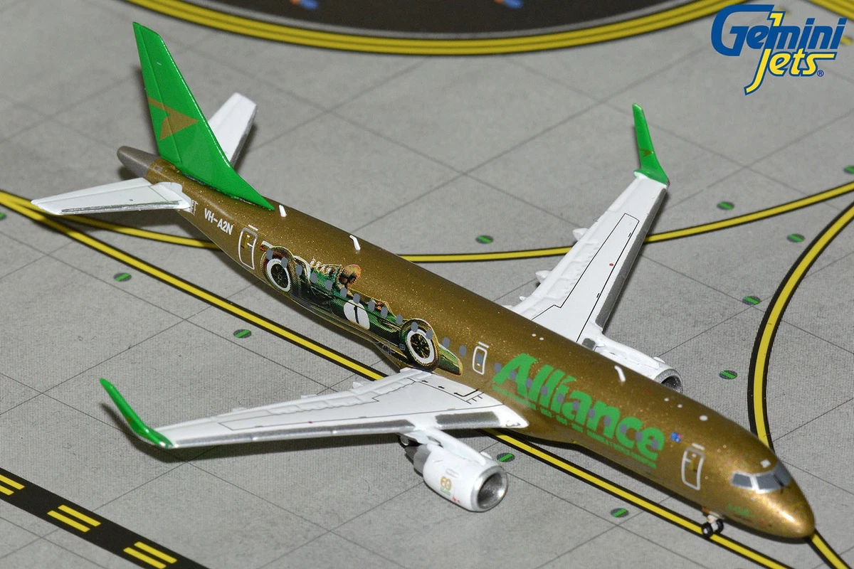 GeminiJets 1:400 Alliance Air Embraer 190 F1 VH-A2N GJUTY2405 IN