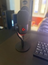 Logitech G Yeti GX Dynamic RGB USB Gaming Microphone with LIGHTSYNC