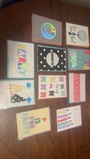 Lot Of Birthday Cards With Envelopes. 40 Total. 4 Of Each Design