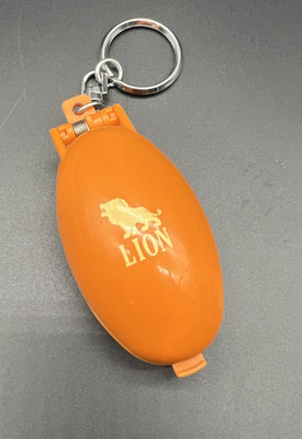 1993 Vintage Takara Pocket Critters Keychain Lion Orange Not Working