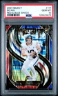 2024 PANINI SELECT RED & BLUE SHOCK #117 BO NIX ROOKIE RC PSA 10