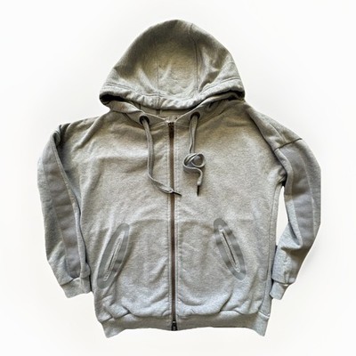 Stella McCartney x Adidas Women's Heavyweight Hoodie Sweatshirt Gray Size Medium