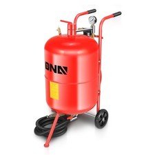 Compresores de aire de chorro de arena con tanque de chorro de arena probable de 60-110 psi 20 galones con manguera de 8 pies