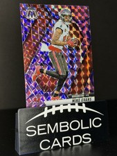 2025 Panini Mosaic #192 Mike Evans Mosaic Reactive Purple