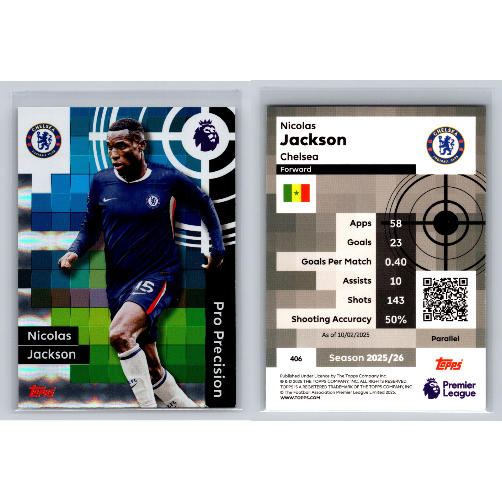 Chelsea Lot Topps Panini Rookie RC Premier UEFA Prizm Select Insert Parallel 20c view 15