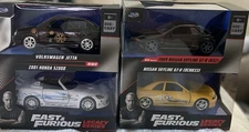 Fast & Furious Legacy Series Lot of 2 Jada Toys Brand New In Box Sealed