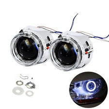 Yufanya 2.5H1 Bixenon Projector 8.1V Auto HiLo Beam Lens 12V OEM Replacement